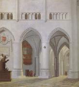 Pieter Jansz Saenredam, Interior of the Church of St Bavon at Haarlem (mk05)